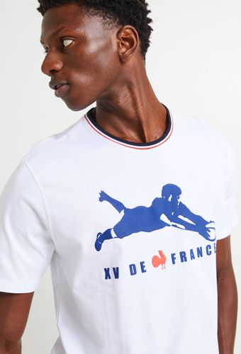 T-shirt France rugby en coton BIO - SUN CITY - Modalova