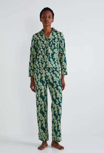 Pyjama imprimé en coton jersey BIO, certifié GOTS et OEKO-TEX - MONOPRIX LINGERIE - Modalova
