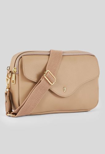 Sac bandoulière à double zip - MONOPRIX FEMME - Modalova