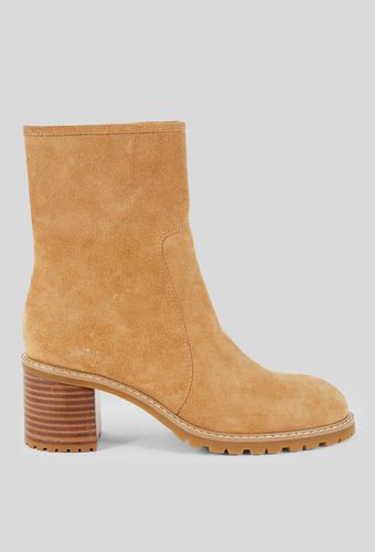 Bottines à talon en cuir lisse responsable - MONOPRIX PREMIUM - Modalova