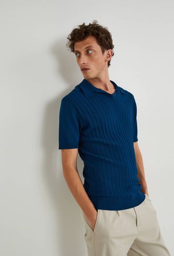 Pull polo col V, certifié Oeko-Tex - MONOPRIX - Modalova