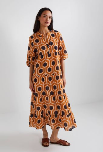 Robe longue imprimée en coton - MONOPRIX - Modalova