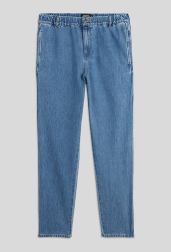 Pantalon denim light taille élastiquée - MONOPRIX - Modalova