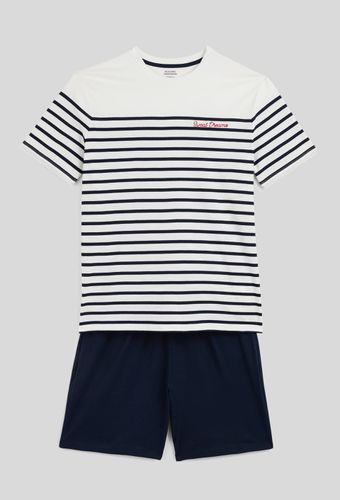 Pyjama manches courtes et bermuda en jersey de coton BIO - MONOPRIX HOMME - Modalova