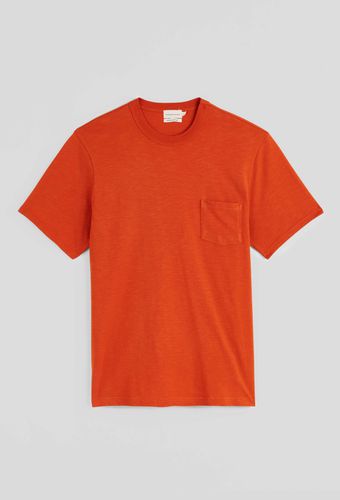 T-shirt col rond manches courtes en coton slub BIO - MONOPRIX HOMME - Modalova