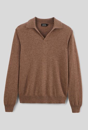 Pull col v en mélange laine et cachemire - MONOPRIX - Modalova