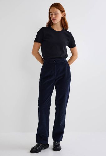 Pantalon en velours droit en coton BIO - MONOPRIX - Modalova