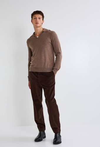 Pantalon droit 7/8 en velours de coton BIO - MONOPRIX - Modalova