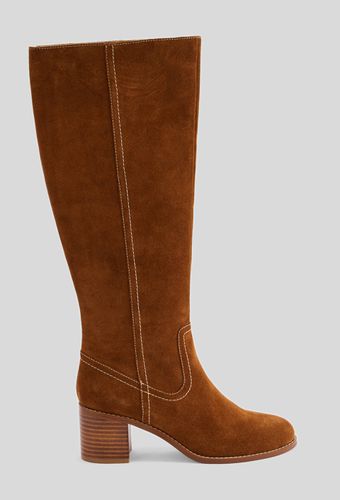 Bottes hautes, croûte de cuir responsable - MONOPRIX PREMIUM - Modalova