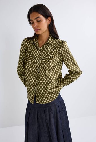 Blouse imprimée manches longues - MONOPRIX - Modalova