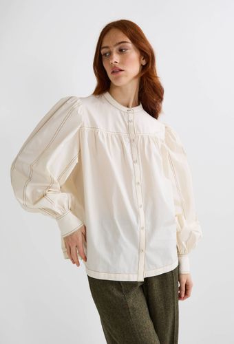 Blouse manches longues unie - MONOPRIX - Modalova