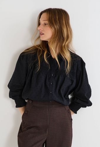 Blouse manches longues unie en coton BIO GOTS - MONOPRIX - Modalova