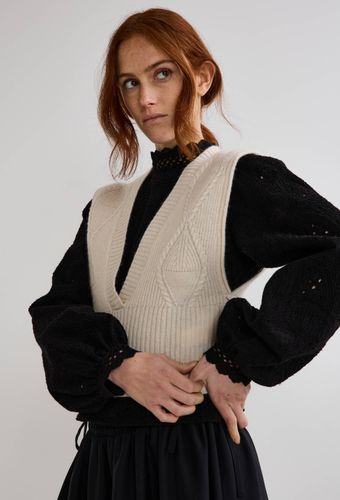 Pull sans manches en laine - MONOPRIX - Modalova