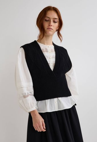 Pull sans manches en laine - MONOPRIX - Modalova