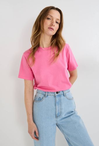 T-shirt manches courtes uni en coton BIO GOTS - MONOPRIX - Modalova