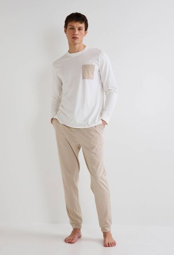 Ensemble pyjama long en jersey de coton BIO GOTS - MONOPRIX - Modalova