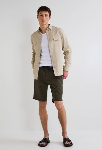 Bermuda straight en coton BIO GOTS - MONOPRIX - Modalova