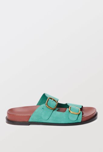 Sandales en cuir - MONOPRIX PREMIUM - Modalova