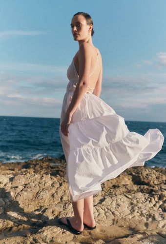 Robe longue unie en coton BIO GOTS - MONOPRIX - Modalova