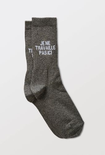 Paire de chaussettes en coton et lurex Félicie Aussi - FELICIE AUSSI - Modalova