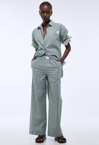 Pantalon de plage à rayures en coton BIO GOTS - MONOPRIX - Modalova