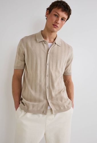 Pull manches courtes boutonnés en coton BIO GOTS - MONOPRIX - Modalova
