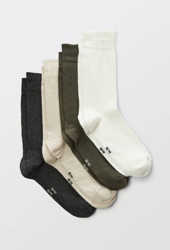 Lot de 4 paires de chaussettes en coton - MONOPRIX - Modalova
