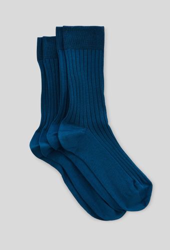 Lot de 2 chaussettes à côtes en fil d'écosse en coton - MONOPRIX - Modalova