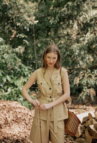 Veste sans manches en coton - MONOPRIX - Modalova