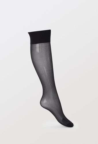 La paire de mi-bas voile fantaisie STYLE - DIM - Modalova