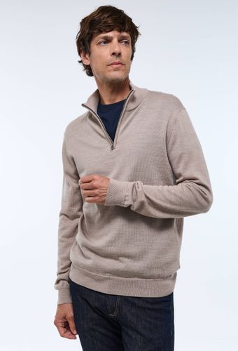 Pull col camionneur en laine mérinos - MONOPRIX - Modalova
