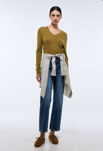 Pull col V en cachemire - MONOPRIX PREMIUM - Modalova
