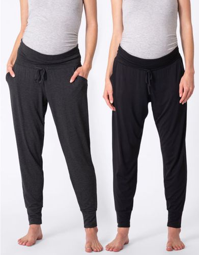 Pantalon loungewear grossesse - Lot de 2 - Seraphine - Modalova