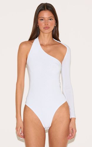 White Body Asymétrique À Une Épaule | Taille 32 - PrettyLittleThing - Modalova