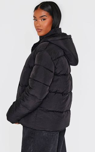 Black Doudoune À Casynthétiqueche | Taille 32 - PrettyLittleThing - Modalova