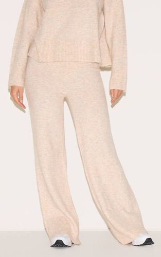 Stone Pantalon Large En Maille Luxe | Taille Large - PrettyLittleThing - Modalova