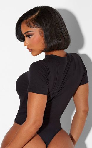 Black Body Sculptant À Manches Courtes Shape | Taille XS - PrettyLittleThing - Modalova