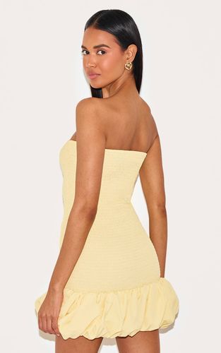 Lemon Robe Moulante Bandeau Froncée | Taille 42 - PrettyLittleThing - Modalova