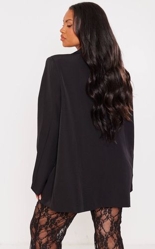 Black Blazer Structuré Oversize Grande Taille | Taille 2XL - PrettyLittleThing - Modalova