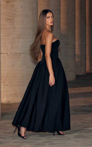 Black Robe Corset Midi Premium Avec Armatures | Taille 32 - PrettyLittleThing - Modalova