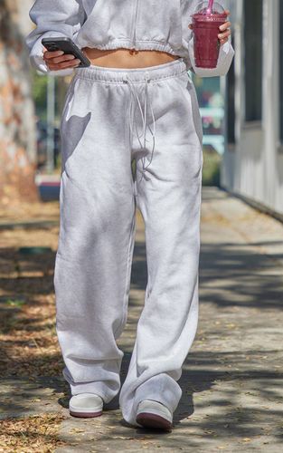 Ash Grey Joggers Oversize À Ourlets À Cordon De Serrage | Taille XS - PrettyLittleThing - Modalova