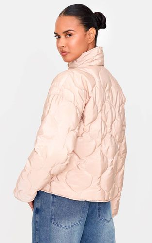 Stone Veste Matelassée À Col Montant Motif Vagues | Taille XL - PrettyLittleThing - Modalova