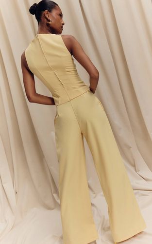 Lemon Ensemble Haut À Détail Col Nageur | Taille 42 - PrettyLittleThing - Modalova