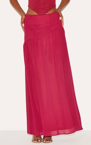Berry Jupe Longue Asymétrique À Taille Basse | Taille 36 - PrettyLittleThing - Modalova