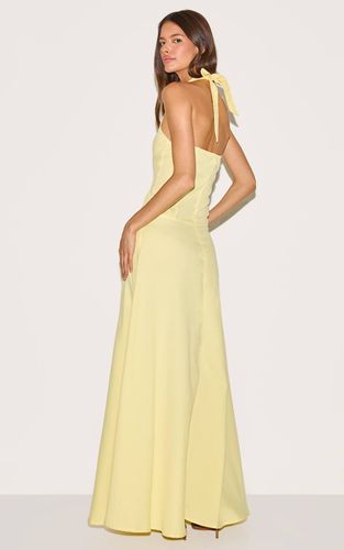 Lemon Robe Maxi Ajustée À Encolure Américaine | Taille 36 - PrettyLittleThing - Modalova