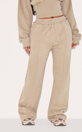 Mocha Jogging Large À Détails De Coutures En Molleton Shape | Taille 42 - PrettyLittleThing - Modalova