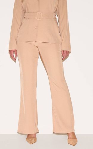 Pantalon Évasé Taille Haute Tissé Shape | Taille 42 - PrettyLittleThing - Modalova