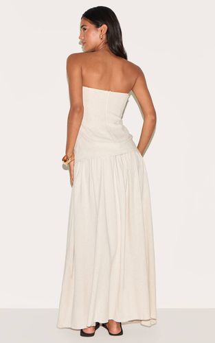 Cream Robe Maxi Longue Bandeau | Taille 44 - PrettyLittleThing - Modalova