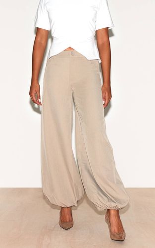 Pantalon Bouffant Tissé À Revers | Taille 36 - PrettyLittleThing - Modalova