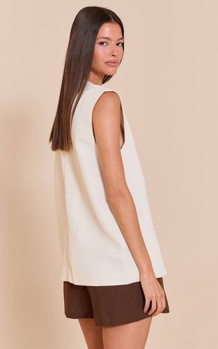 Stone Gilet Oversize Boxy | Taille 42 - PrettyLittleThing - Modalova